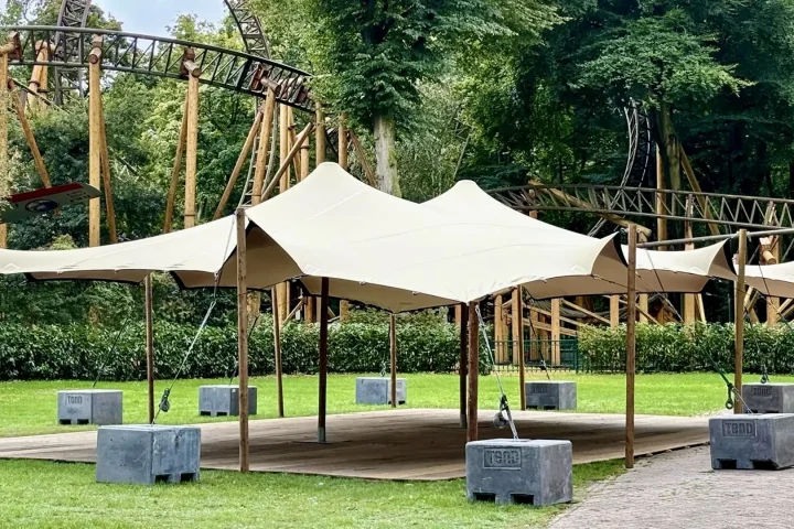 Bedouin tent, de perfecte sfeervolle overkapping